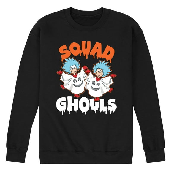 Dr. Seuss - Squad Ghouls - Men's Crew Neck Fleece Pullover