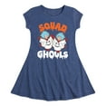 thumbnail image 1 of Dr. Seuss - Squad Ghouls Thing 1 and Thing 2 - Toddler And Youth Girls Fit And Flare Dress, 1 of 5