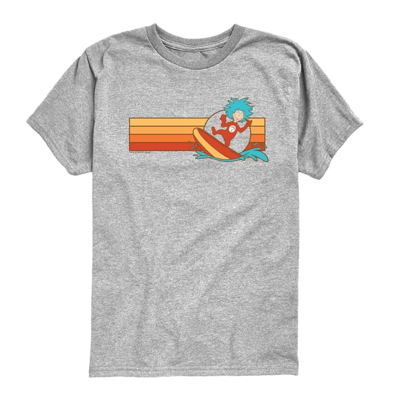 Dr. Seuss - Surfing Thing - Youth Boys Short Sleeve Graphic T-Shirt