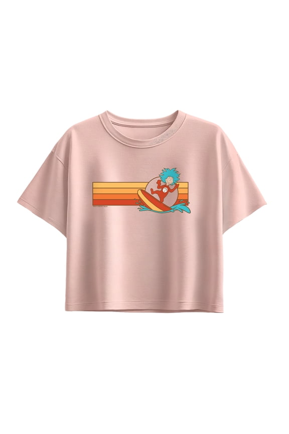 - Surfing Thing - Youth Girls Boxy T-Shirt