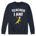 thumbnail image 1 of Dr. Seuss - Teacher I Am Sam I Am - Men's Crew Neck Fleece Pullover, 1 of 6