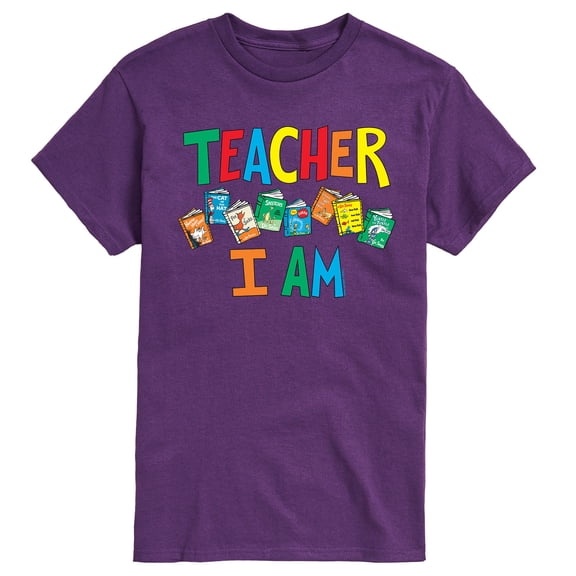 Dr. Seuss - Teacher I Am - Men's Short Sleeve Graphic T-Shirt