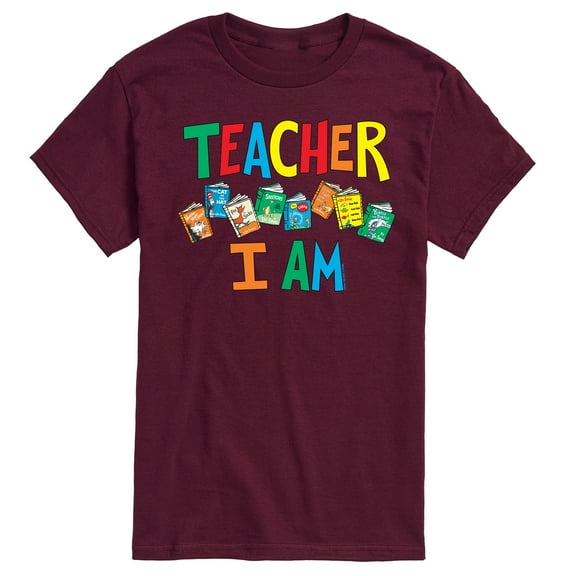 Dr. Seuss - Teacher I Am - Men's Short Sleeve Graphic T-Shirt