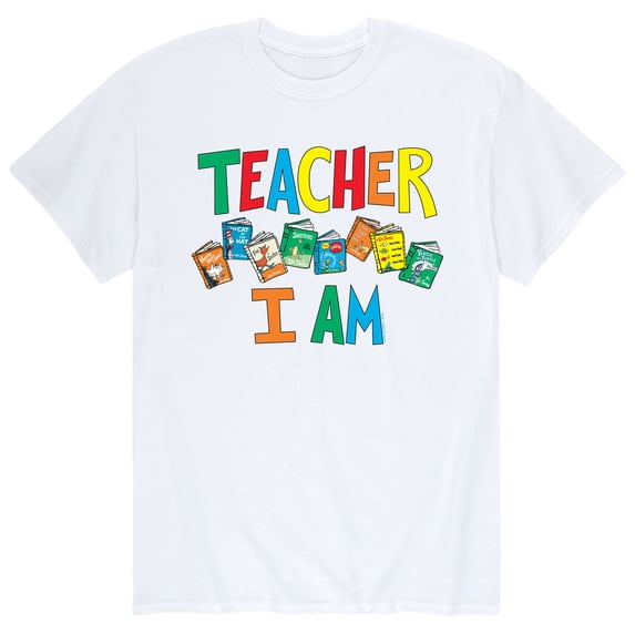 Dr. Seuss - Teacher I Am - Men's Short Sleeve Graphic T-Shirt