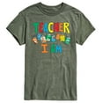 thumbnail image 1 of Dr. Seuss - Teacher I Am - Men's Short Sleeve Graphic T-Shirt, 1 of 6