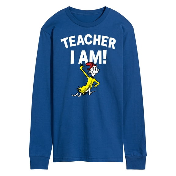 Dr. Seuss - Teacher I Am Sam I Am - Men's Long Sleeve T-Shirt