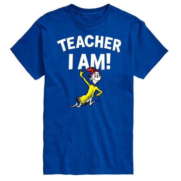 Dr. Seuss - Teacher I Am Sam I Am - Men's Short Sleeve Graphic T-Shirt