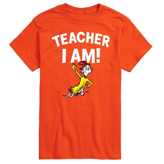 Dr. Seuss - Teacher I Am Sam I Am - Men's Short Sleeve Graphic T-Shirt