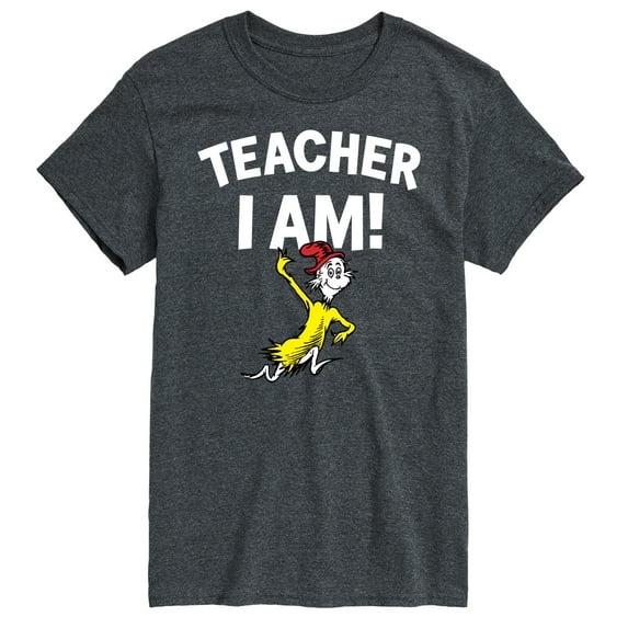 Dr. Seuss - Teacher I Am Sam I Am - Men's Short Sleeve Graphic T-Shirt