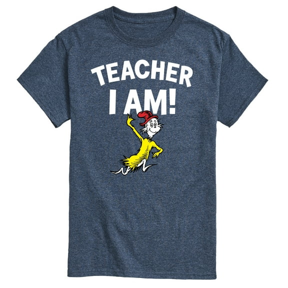Dr. Seuss - Teacher I Am Sam I Am - Men's Short Sleeve Graphic T-Shirt