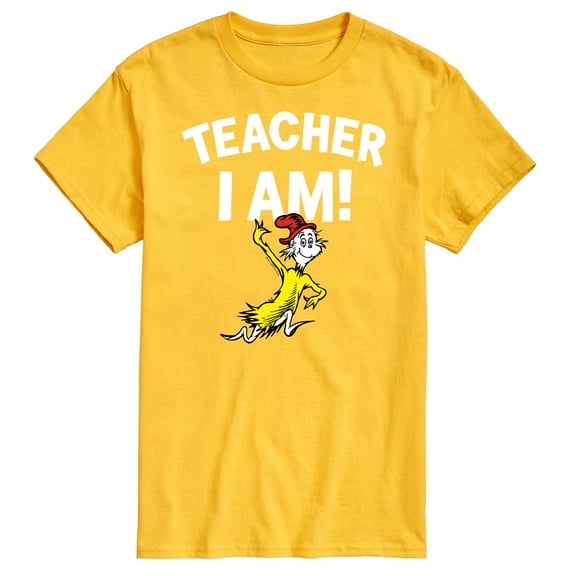 Dr. Seuss - Teacher I Am Sam I Am - Men's Short Sleeve Graphic T-Shirt