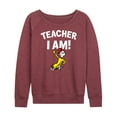 thumbnail image 1 of Dr. Seuss - Teacher I Am Sam I Am - Women's Lightweight French Terry Long Sleeve Shirt, 1 of 6