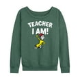 thumbnail image 1 of Dr. Seuss - Teacher I Am Sam I Am - Women's Lightweight French Terry Long Sleeve Shirt, 1 of 6