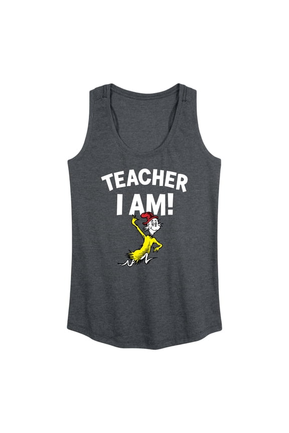 - Teacher I Am Sam I Am - Women's Racerback Tank Top