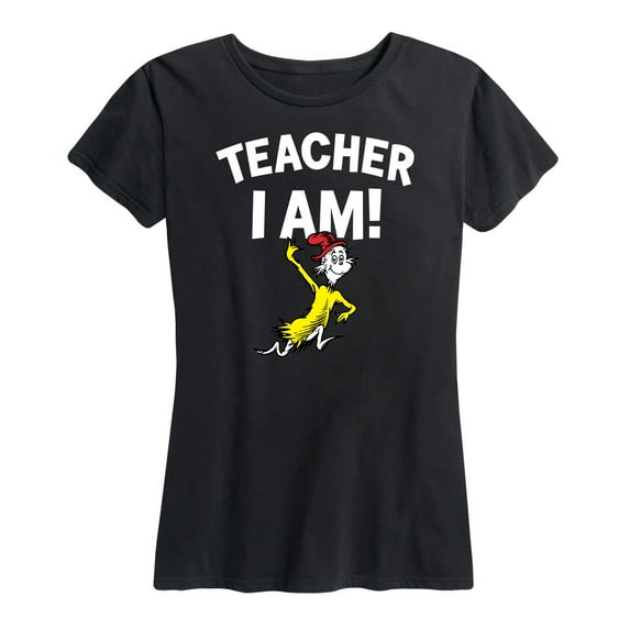 Dr. Seuss - Teacher I Am Sam I Am - Women's Short Sleeve Graphic T-Shirt