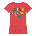 thumbnail image 1 of Dr. Seuss - Teacher I Am - Women's Short Sleeve Graphic T-Shirt, 1 of 6