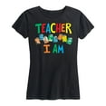 thumbnail image 1 of Dr. Seuss - Teacher I Am - Women's Short Sleeve Graphic T-Shirt, 1 of 6