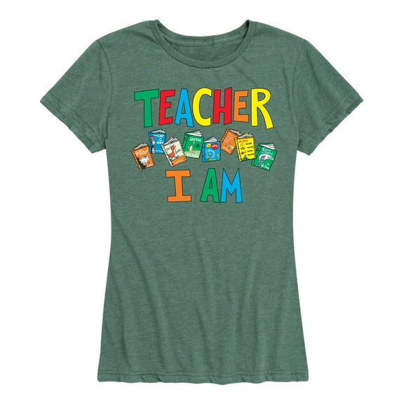 Dr. Seuss - Teacher I Am - Women's Short Sleeve Graphic T-Shirt