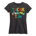 thumbnail image 1 of Dr. Seuss - Teacher I Am - Women's Short Sleeve Graphic T-Shirt, 1 of 6