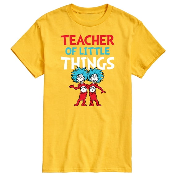 Dr. Seuss - Teacher Of Little Things - Men's Short Sleeve Graphic T-Shirt