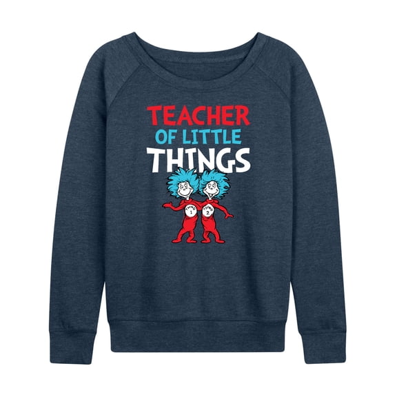 Dr. Seuss - Teacher Of Little Things - Women's Lightweight French Terry Long Sleeve Shirt