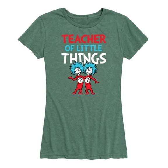 Dr. Seuss - Teacher Of Little Things - Women's Short Sleeve Graphic T-Shirt
