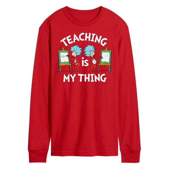 Dr. Seuss - Teaching Is My Thing - Men's Long Sleeve T-Shirt