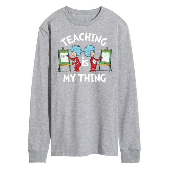 Dr. Seuss - Teaching Is My Thing - Men's Long Sleeve T-Shirt