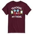 thumbnail image 1 of Dr. Seuss - Teaching Is My Thing - Men's Short Sleeve Graphic T-Shirt, 1 of 6