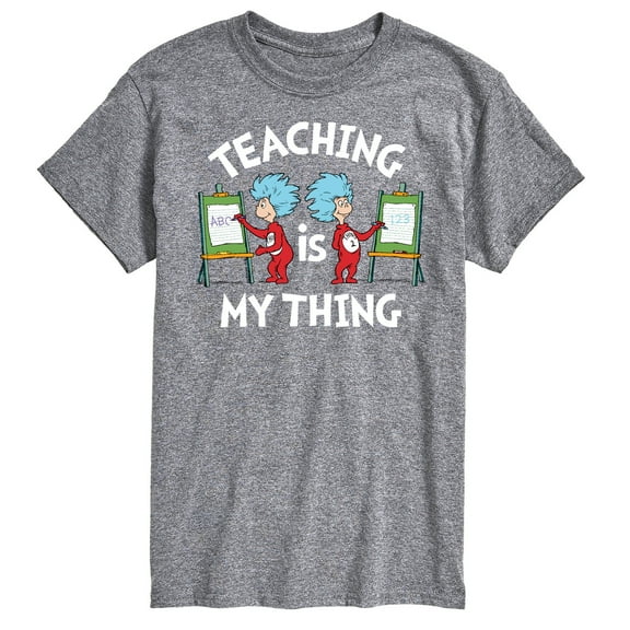 Dr. Seuss - Teaching Is My Thing - Men's Short Sleeve Graphic T-Shirt