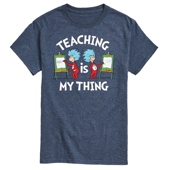 Dr. Seuss - Teaching Is My Thing - Men's Short Sleeve Graphic T-Shirt
