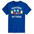 thumbnail image 1 of Dr. Seuss - Teaching Is My Thing - Men's Short Sleeve Graphic T-Shirt, 1 of 6