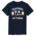 thumbnail image 1 of Dr. Seuss - Teaching Is My Thing - Men's Short Sleeve Graphic T-Shirt, 1 of 6