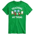 thumbnail image 1 of Dr. Seuss - Teaching Is My Thing - Men's Short Sleeve Graphic T-Shirt, 1 of 6