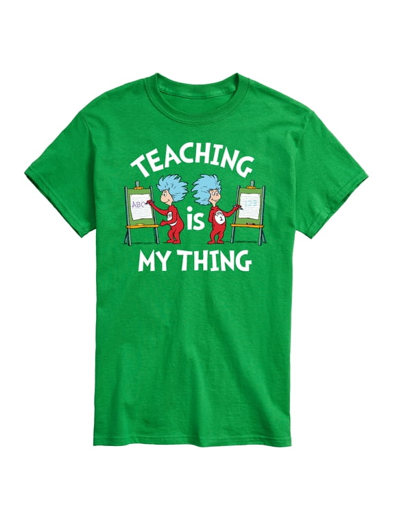 - Teaching Is My Thing Men's Short Sleeve Graphic T-Shirt