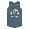 thumbnail image 1 of Dr. Seuss - Teaching Is My Thing - Women's Racerback Tank Top, 1 of 6