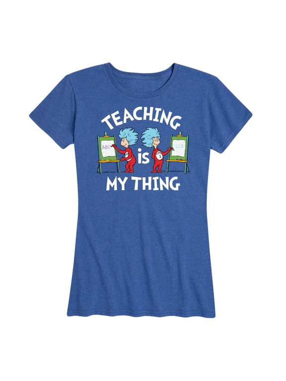 - Teaching Is My Thing Women's Short Sleeve Graphic T-Shirt