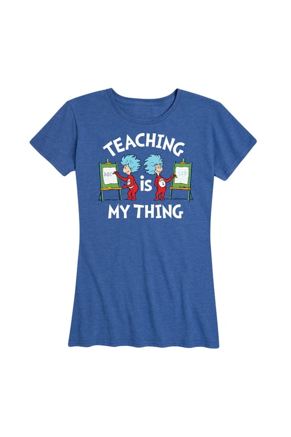 - Teaching Is My Thing - Women's Short Sleeve Graphic T-Shirt