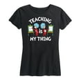 thumbnail image 1 of Dr. Seuss - Teaching Is My Thing - Women's Short Sleeve Graphic T-Shirt, 1 of 6