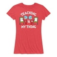thumbnail image 1 of Dr. Seuss - Teaching Is My Thing - Women's Short Sleeve Graphic T-Shirt, 1 of 6