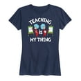 thumbnail image 1 of Dr. Seuss - Teaching Is My Thing - Women's Short Sleeve Graphic T-Shirt, 1 of 6
