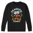 thumbnail image 1 of Dr. Seuss - Thanksgiving Is A Family Thing - Men's Crew Neck Fleece Pullover, 1 of 6