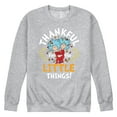 thumbnail image 1 of Dr. Seuss - Thanksgiving Is A Family Thing - Men's Crew Neck Fleece Pullover, 1 of 6