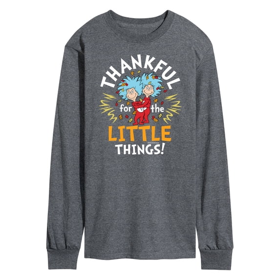 Dr. Seuss - Thanksgiving Is A Family Thing - Men's Long Sleeve T-Shirt