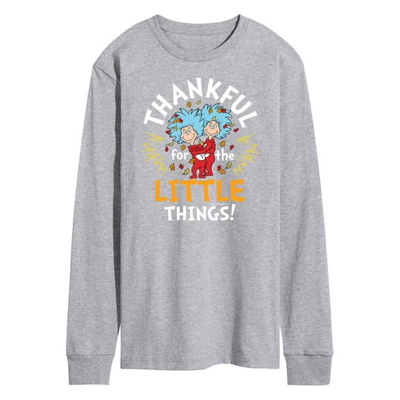 Dr. Seuss - Thanksgiving Is A Family Thing - Men's Long Sleeve T-Shirt