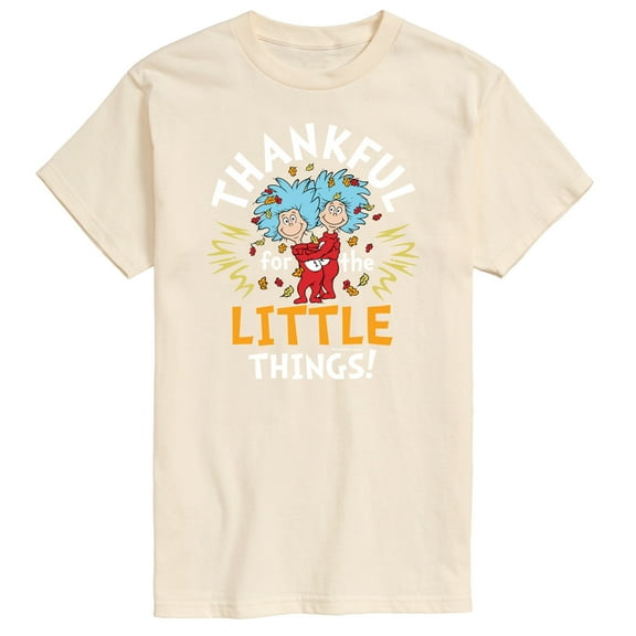 Dr. Seuss - Thanksgiving Is A Family Thing - Men's Short Sleeve Graphic T-Shirt