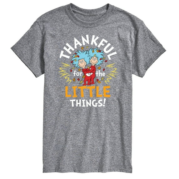 Dr. Seuss - Thanksgiving Is A Family Thing - Men's Short Sleeve Graphic T-Shirt