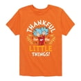 thumbnail image 1 of Dr. Seuss - Thanksgiving Is A Family Thing - Toddler And Youth Short Sleeve Graphic T-Shirt, 1 of 6