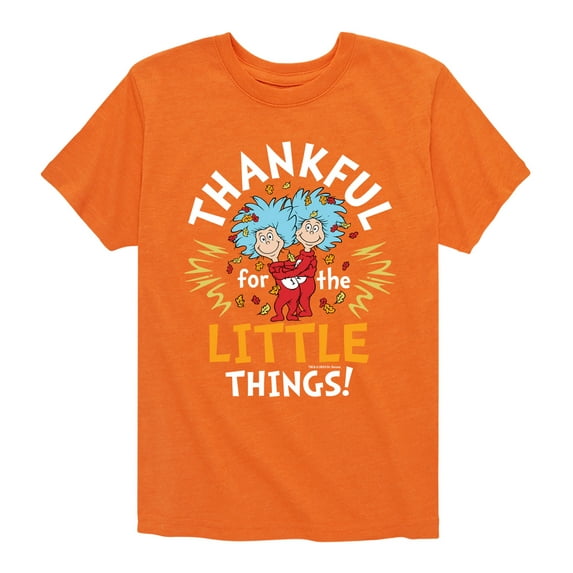 Dr. Seuss - Thanksgiving Is A Family Thing - Toddler And Youth Short Sleeve Graphic T-Shirt