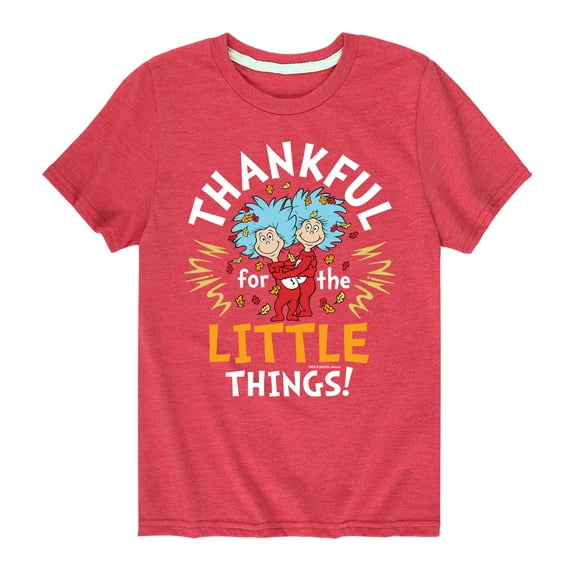 Dr. Seuss - Thanksgiving Is A Family Thing - Toddler And Youth Short Sleeve Graphic T-Shirt